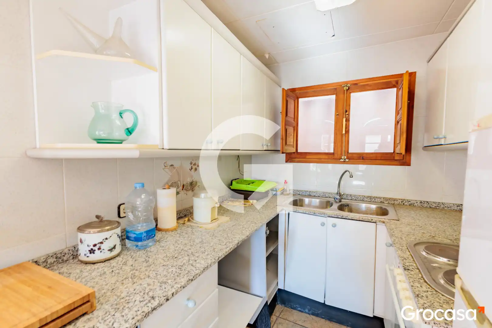 Cocina de Piso en venta en Terrassa con Terraza y Balcón