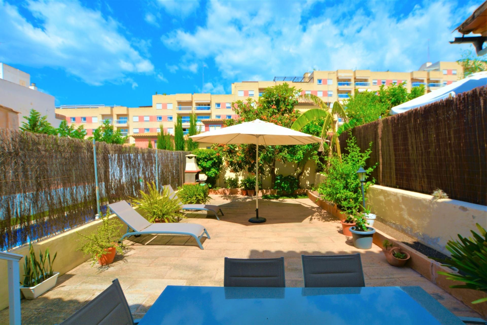 Jardín de Casa o chalet en venta en  Palma de Mallorca con Aire acondicionado, Jardín privado y Terraza