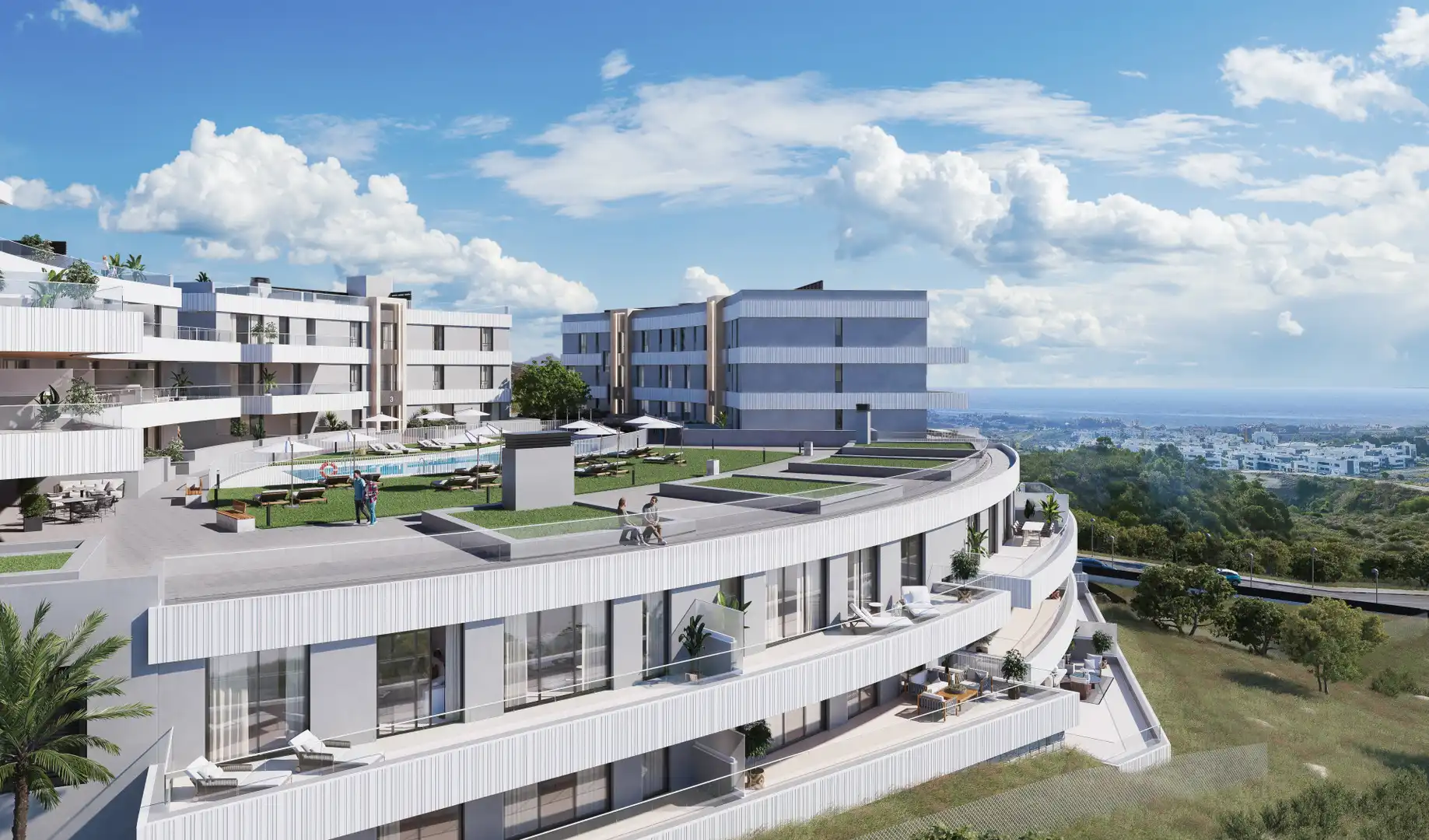 Apartament amb piscina en venda a Marbella Centro