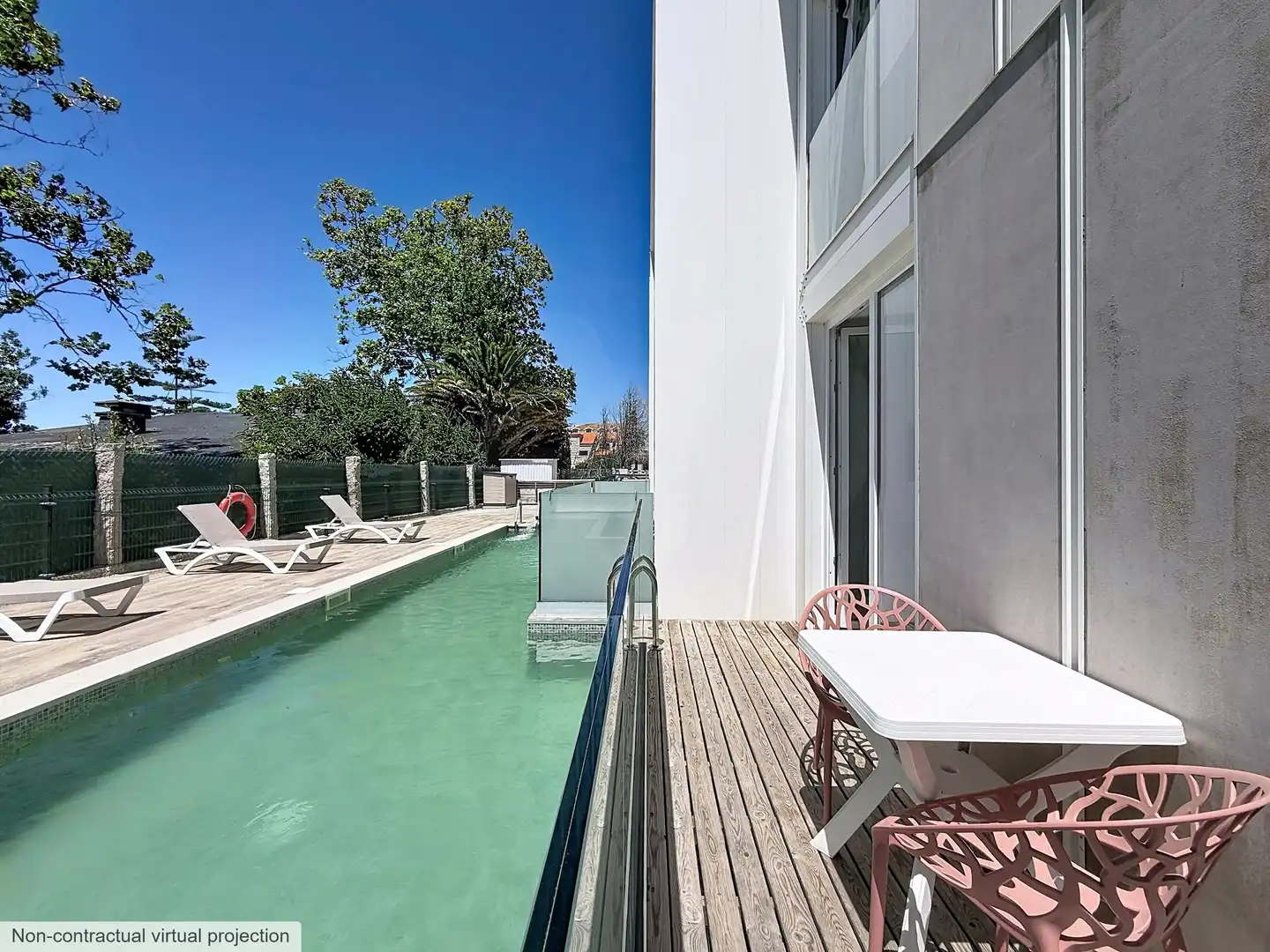 Piscina de Edificio en venta en Sanxenxo