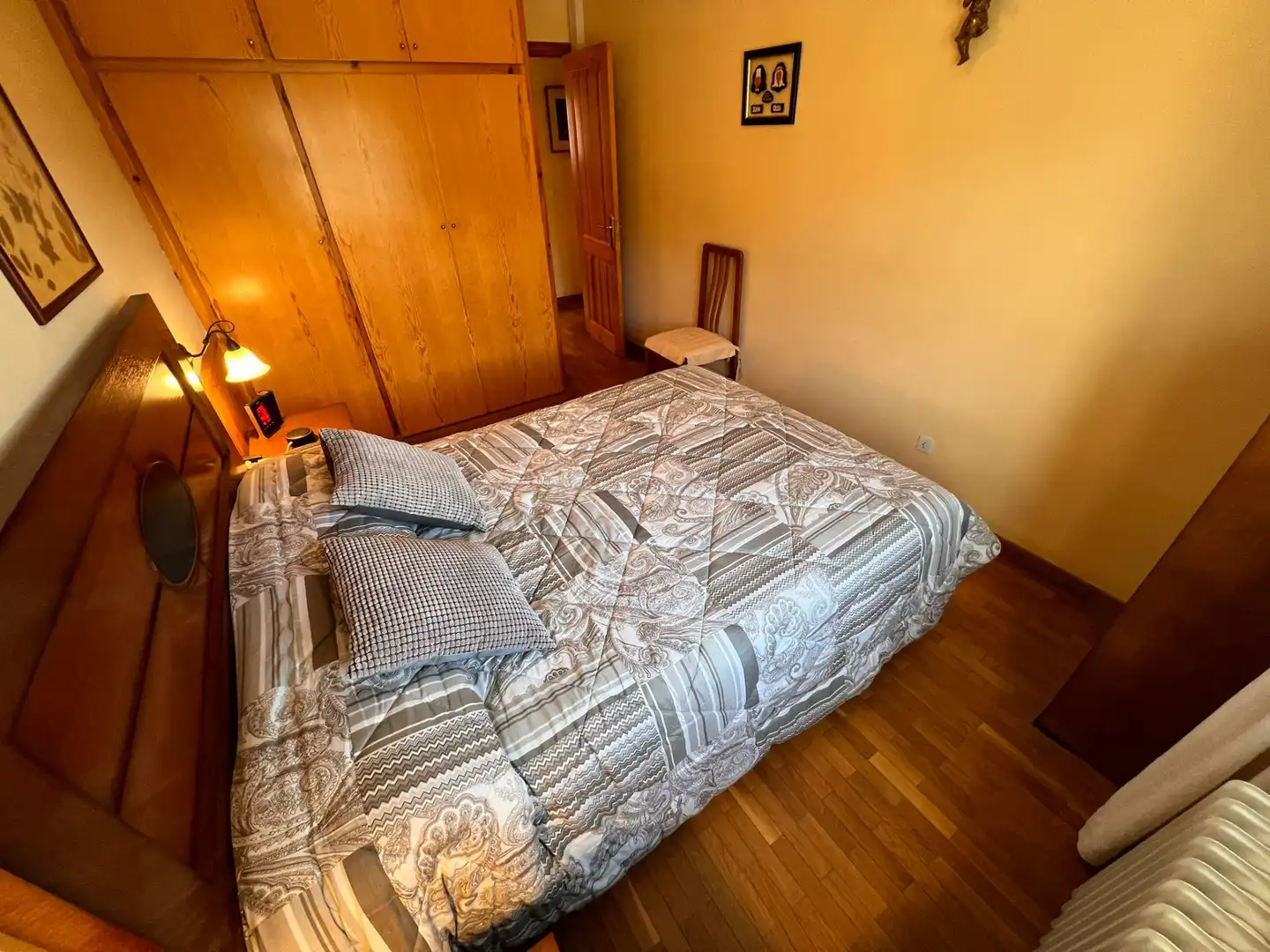 Bedroom of Detached homes for sale in Sant Pau de Segúries  with Heating, Parquet flooring and Terrace