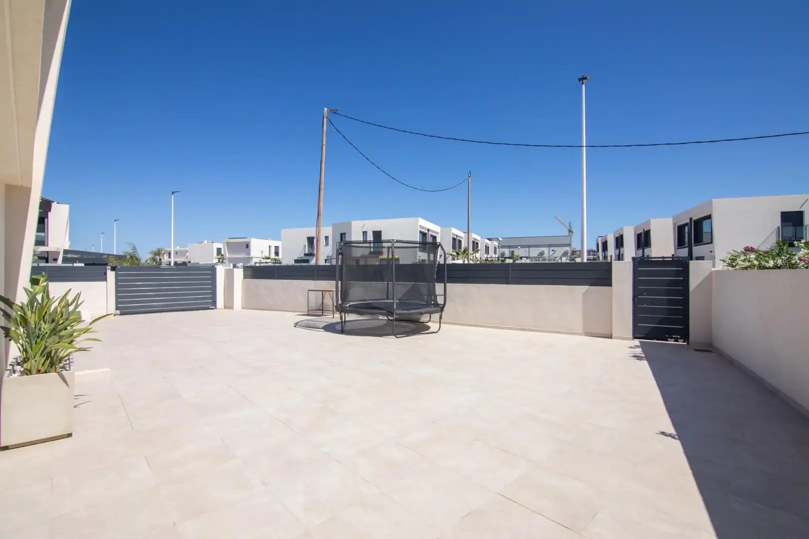 Terrassa de Casa o xalet de lloguer en Santa Pola amb Aire condicionat, Calefacció i Jardí privat
