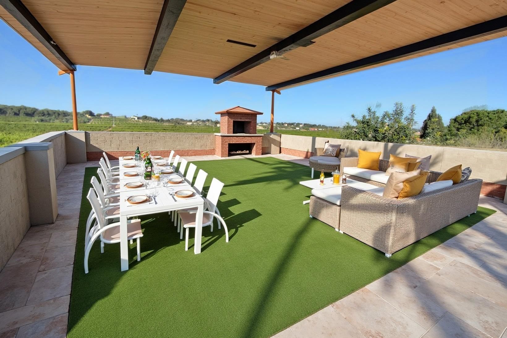 Terrassa de Casa o xalet en venda en Bétera amb Calefacció, Jardí privat i Terrassa