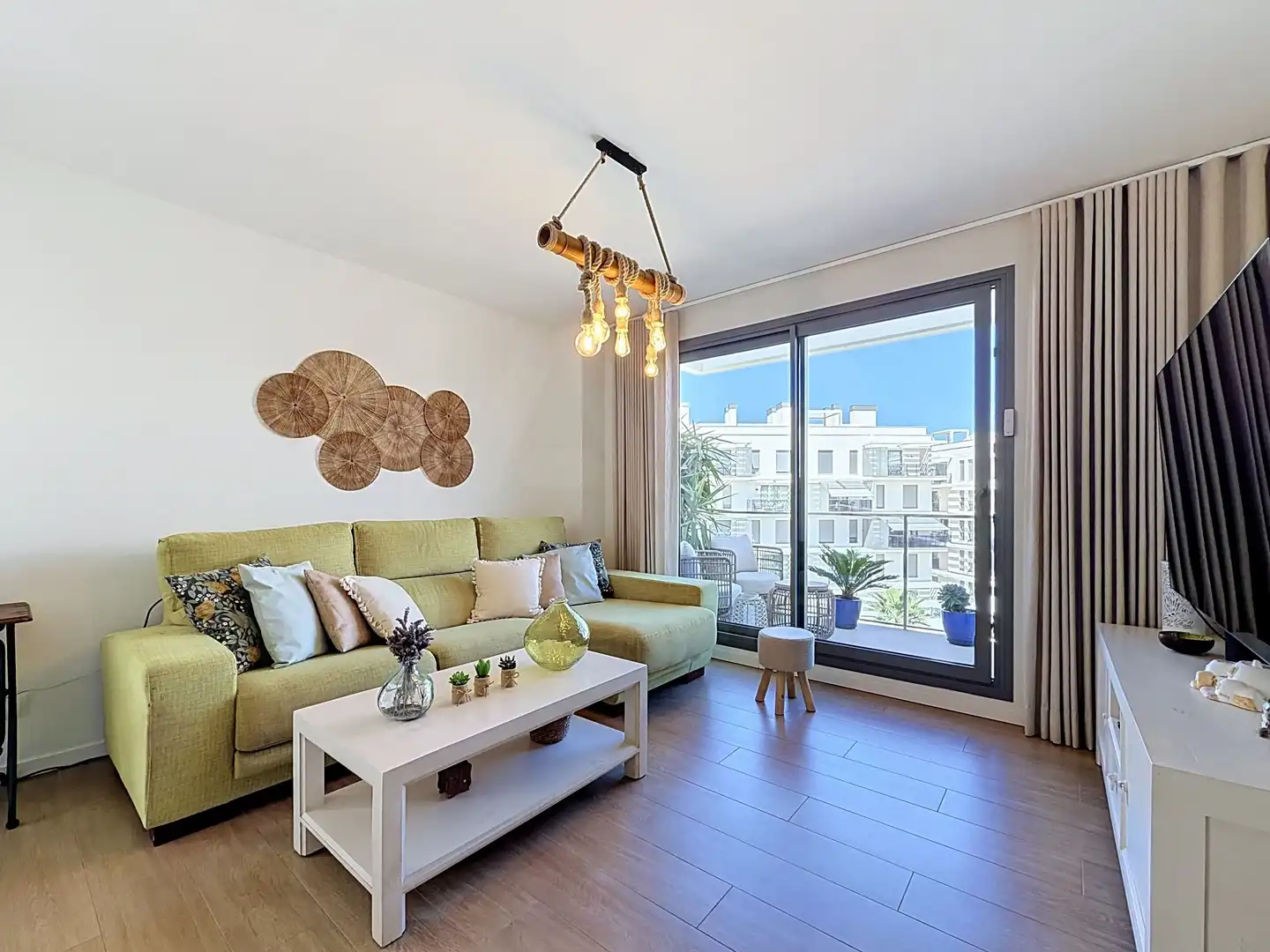 Living room of Flat for sale in Dénia  with Air Conditioner, Heating and Swimming Pool