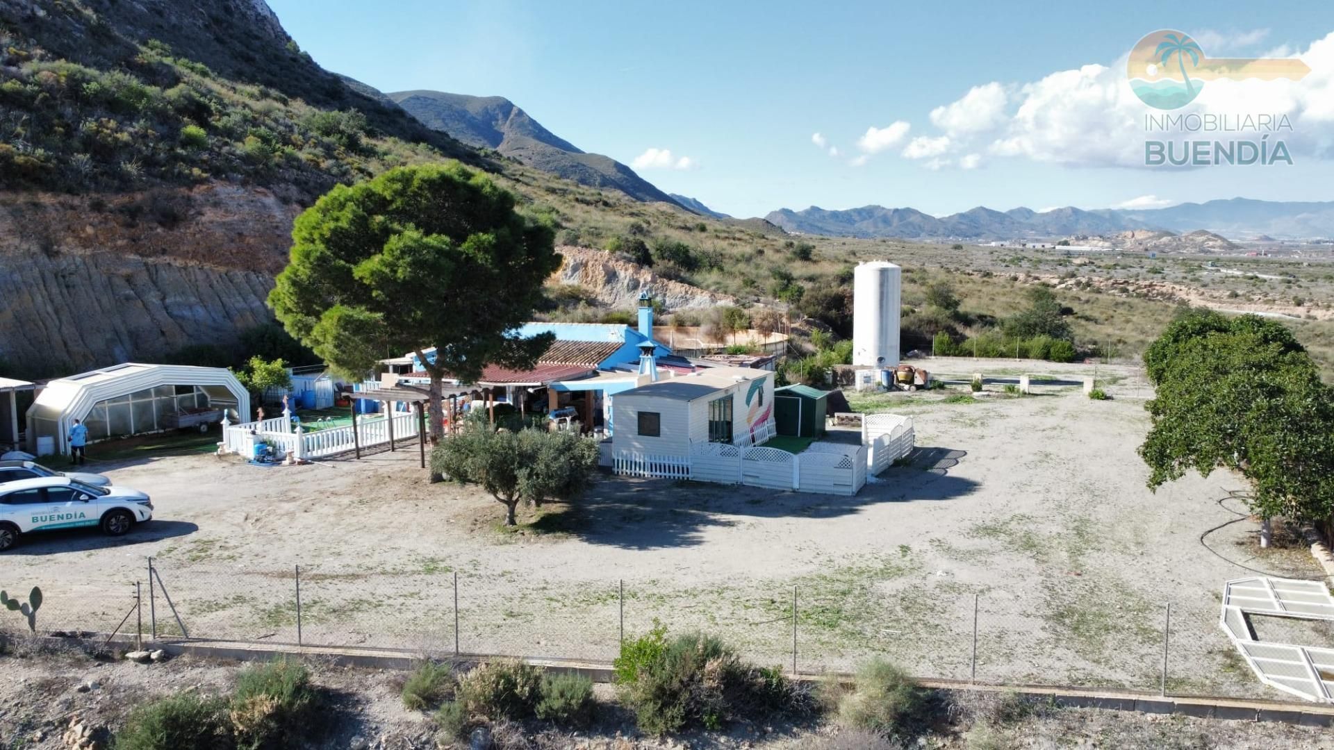 Exterior view of House or chalet for sale in Mazarrón  with Private garden and Terrace