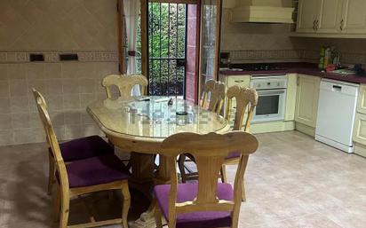 Dining room of Single-family semi-detached for sale in Ciudad Real Capital  with Air Conditioner, Heating and Private garden