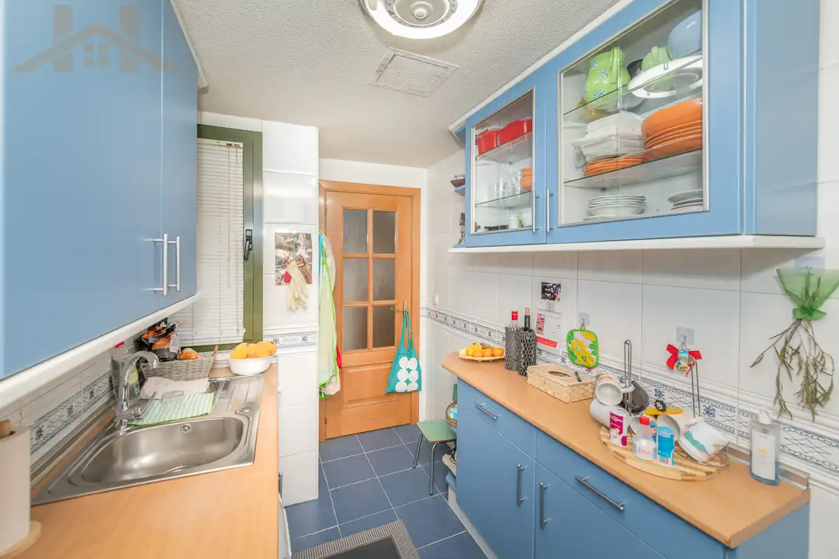 Kitchen of Flat for sale in Pinto  with Heating, Terrace and Balcony