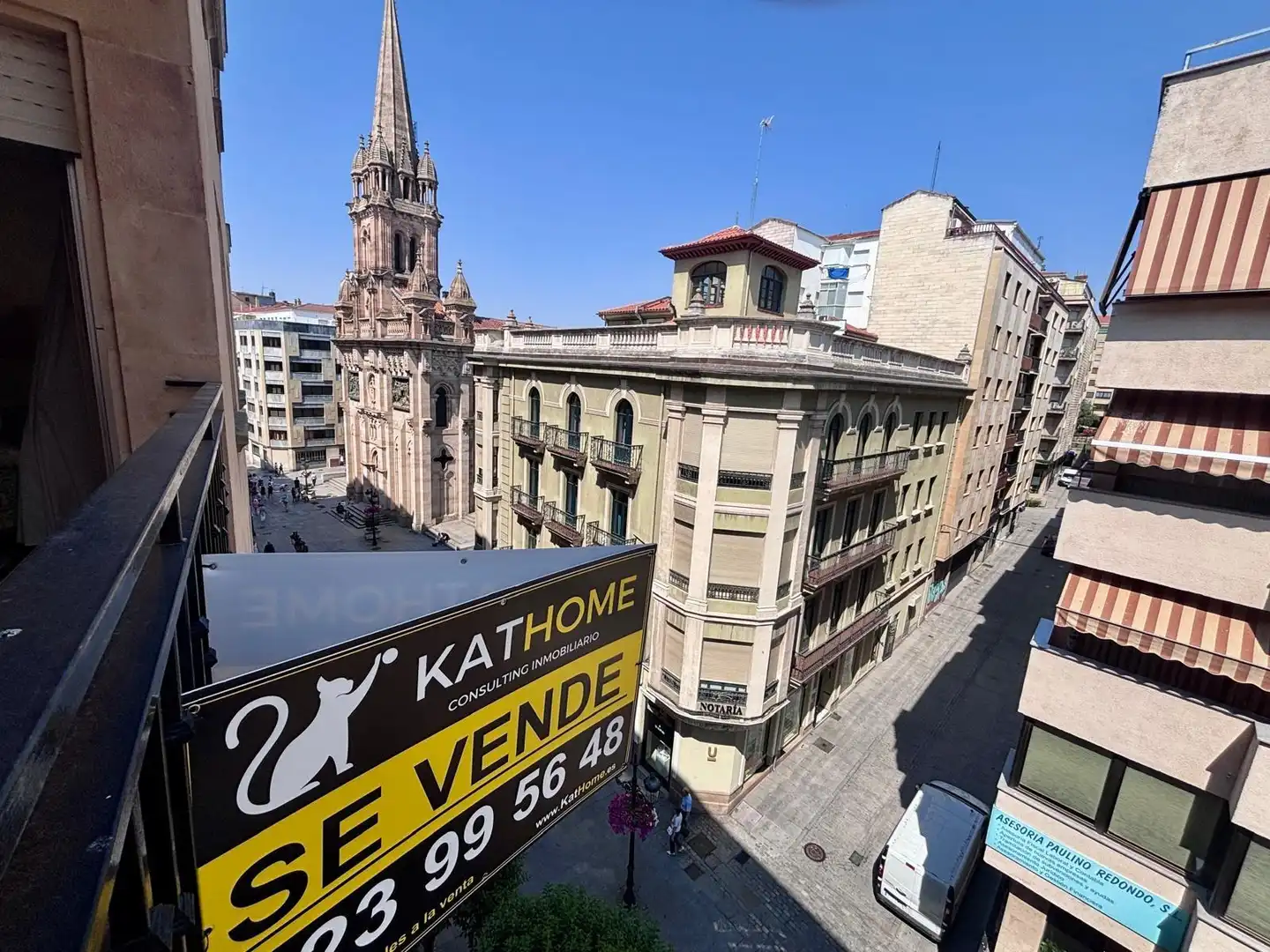 Außenansicht von Wohnung zum Verkauf in Salamanca mit Heizung, Parkett und Möbliert