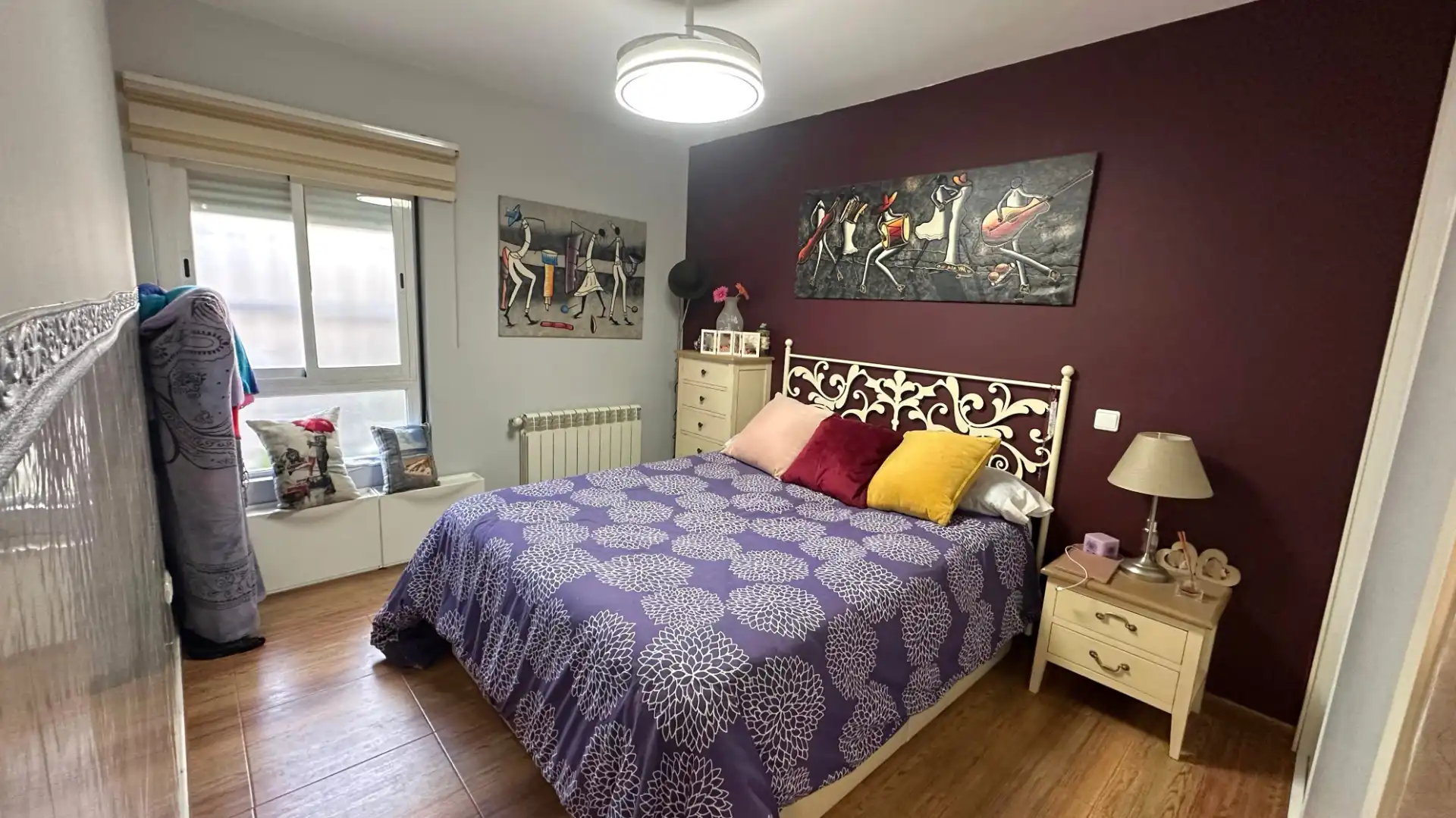 Bedroom of Flat for sale in Madrid  with Air Conditioner and Heating