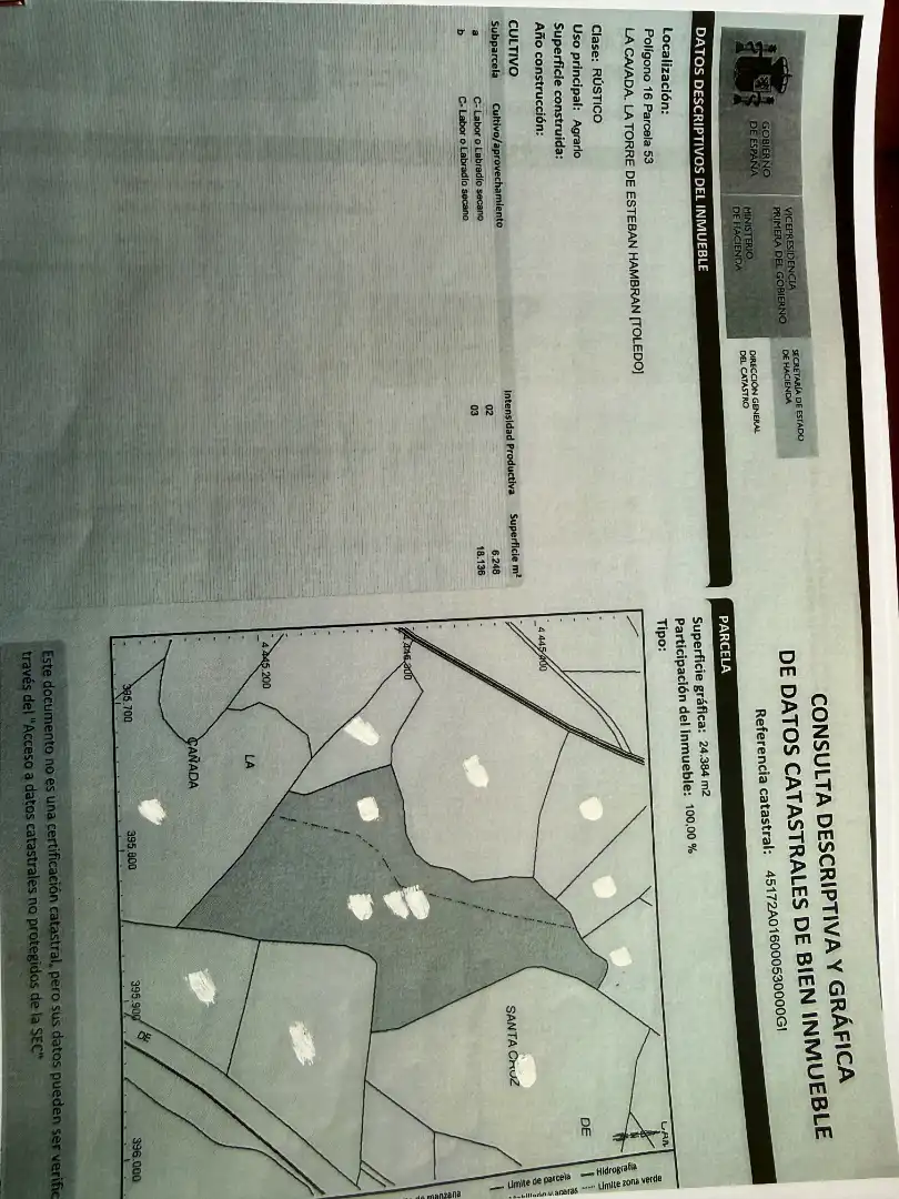 Rural land for sale in La Torre de Esteban Hambrán, imagen 3