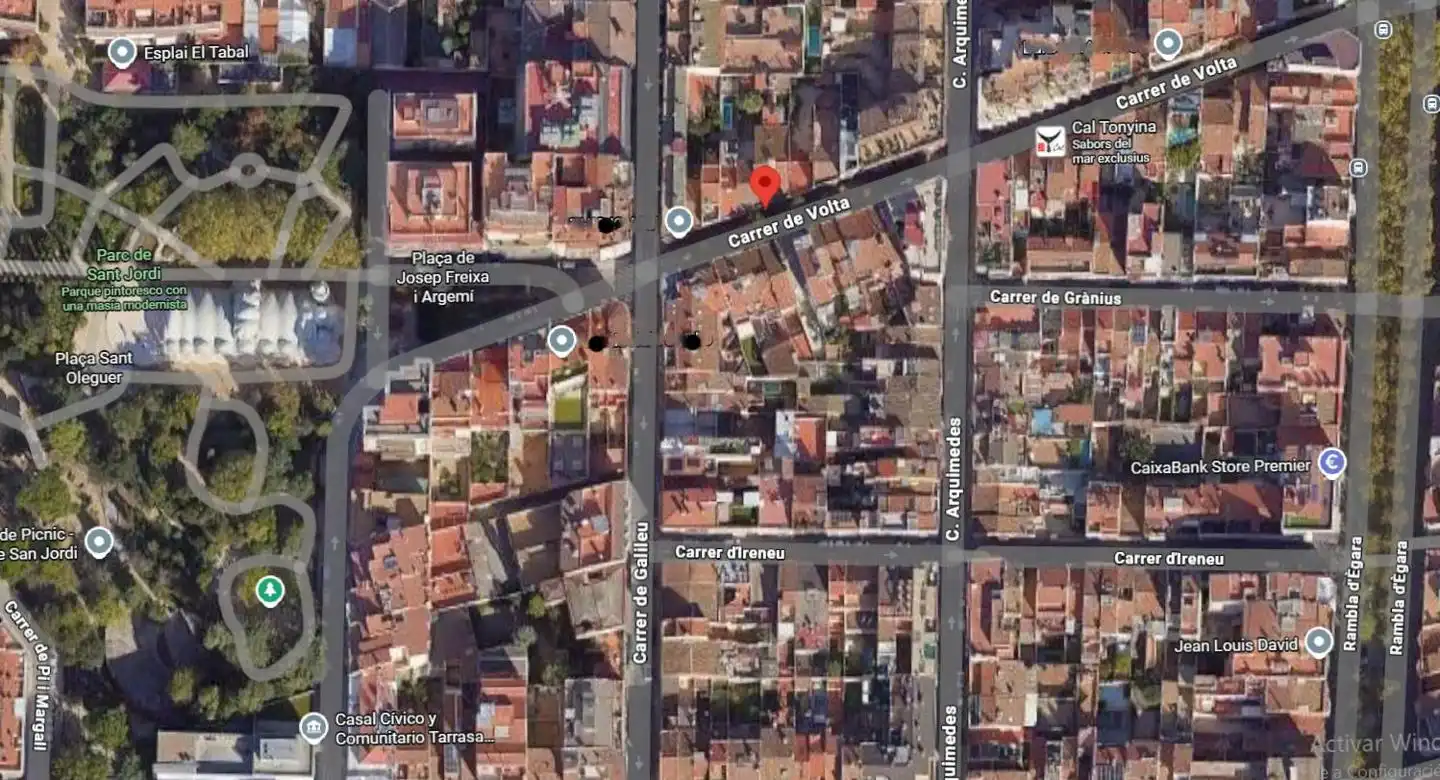 Vista exterior de Piso en venta en Terrassa con Calefacción y Balcón