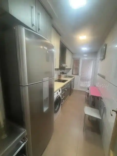 Cocina de Piso de alquiler en Elche / Elx con Aire acondicionado, Amueblado y Balcón
