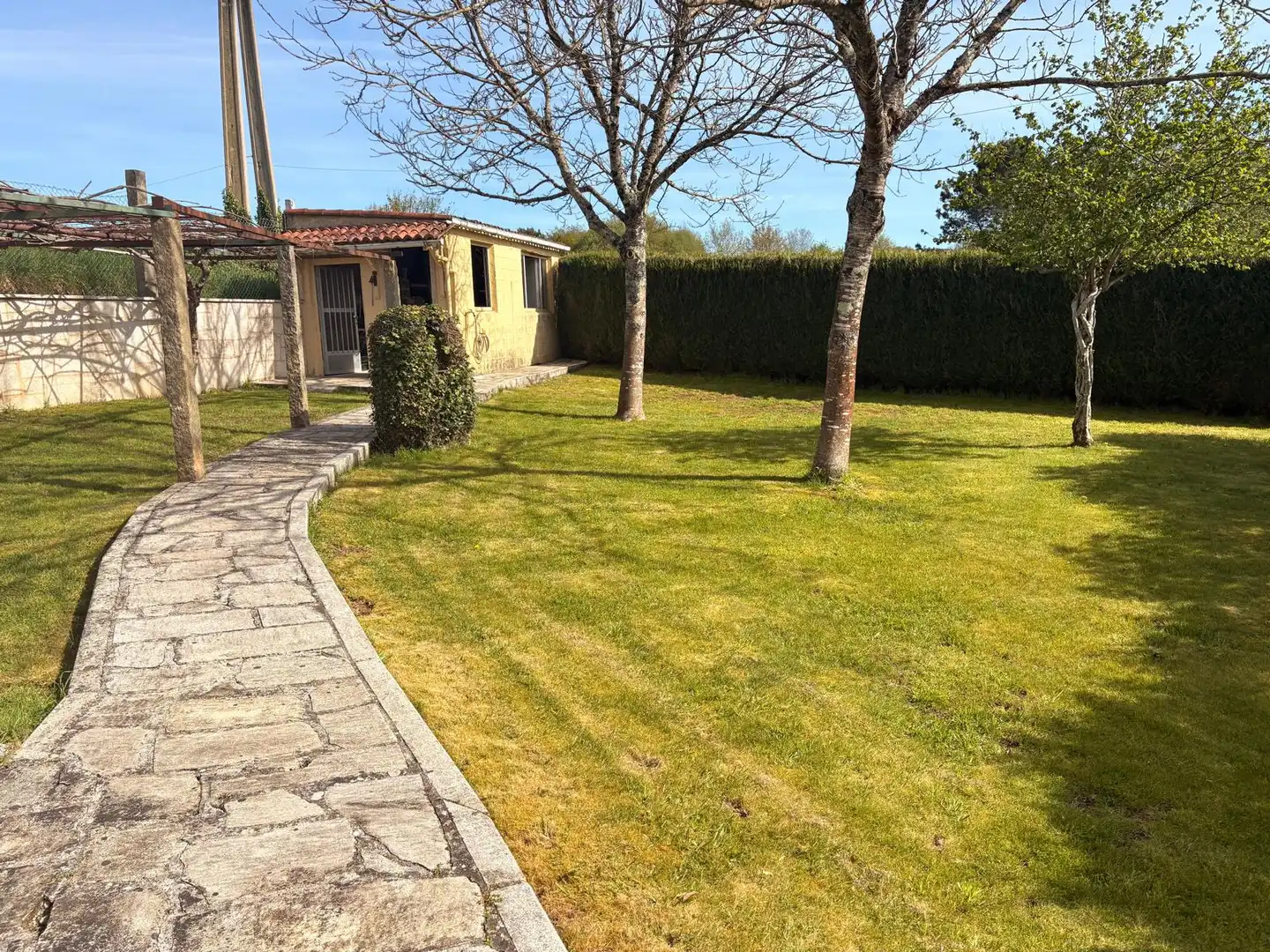 Jardín de Casa o chalet en venta en Santiago de Compostela  con Calefacción, Jardín privado y Terraza