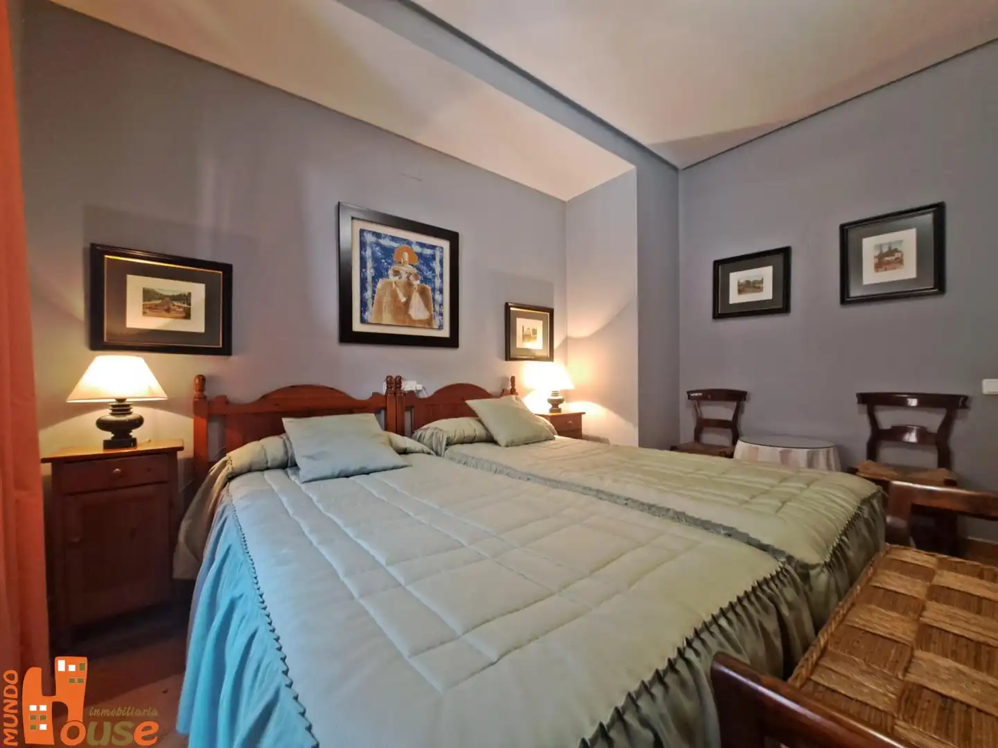 Schlafzimmer von Wohnung zum Verkauf in Real Sitio de San Ildefonso mit Heizung und Balkon