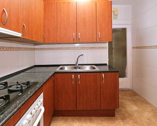 Kitchen of Apartment for sale in  Barcelona Capital  with Oven and Alarm