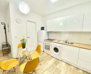 Kitchen of Study to share in  Madrid Capital  with Air Conditioner and Terrace