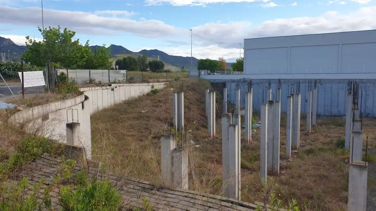 Vista exterior de Terreny industrial en venda en La Vall d'Uixó