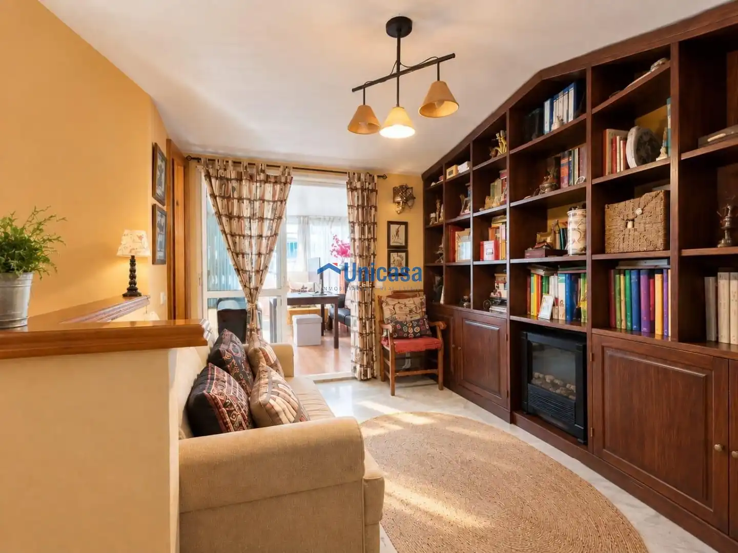 Sala de estar de Casa adosada en venta en Cruz de Humilladero