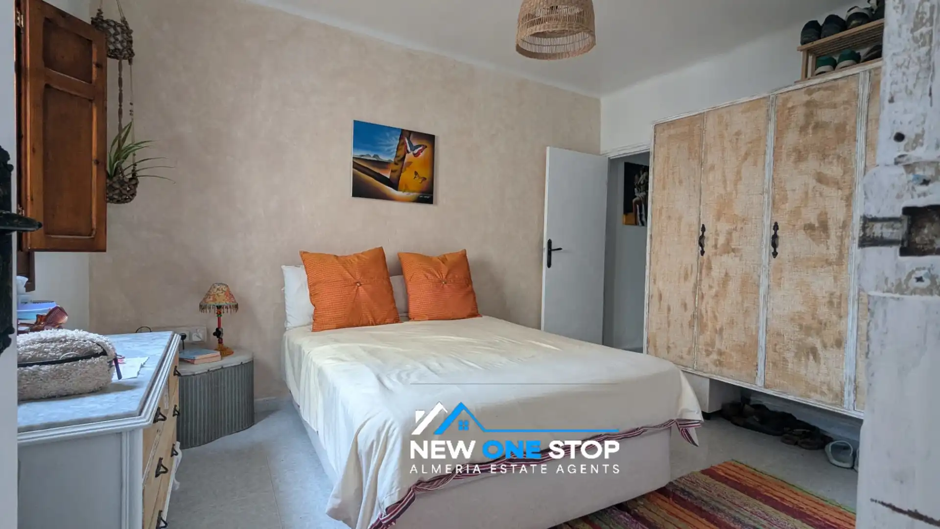 Habitación de Casa adosada en venta en Mojácar Pueblo