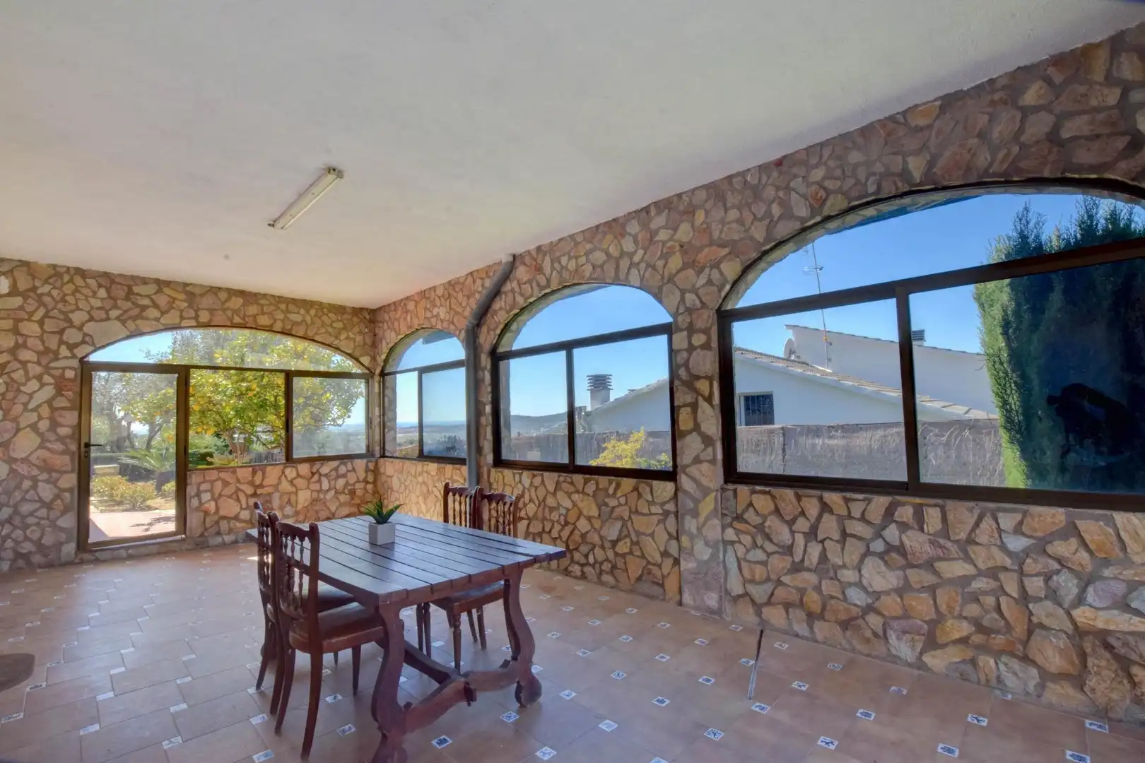 Terrassa de Casa o xalet en venda en Tordera amb Calefacció, Jardí privat i Terrassa
