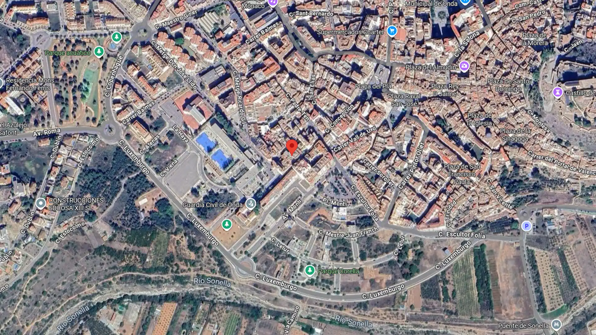 Vista exterior de Piso en venta en Onda