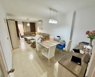 Living room of Flat for sale in Málaga Capital  with Air Conditioner, Private garden and Terrace