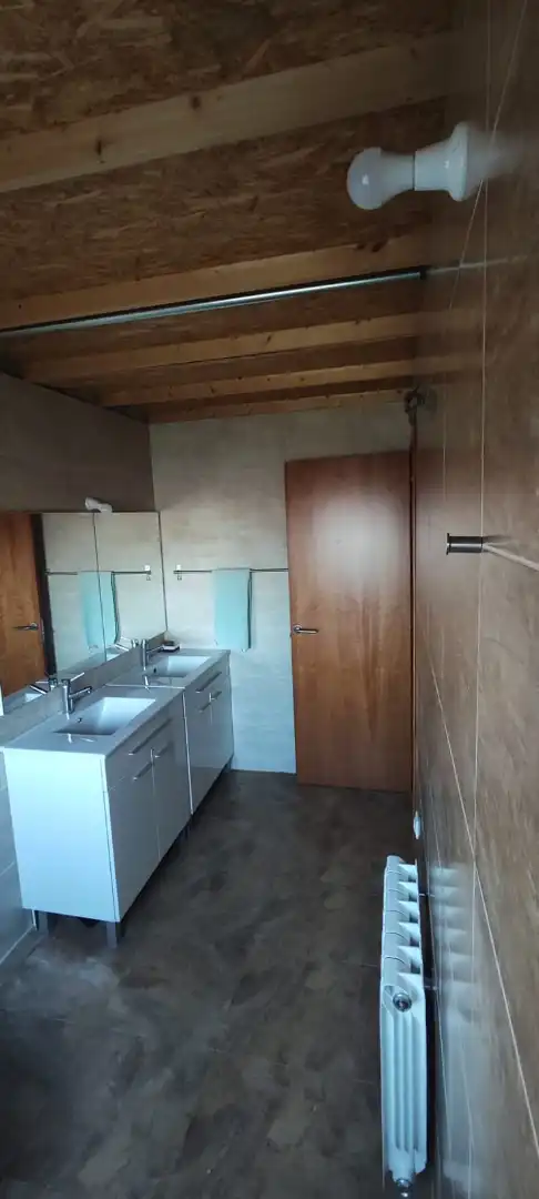 Baño de Casa adosada en venta en Les Borges Blanques con Aire acondicionado, Jardín privado y Terraza