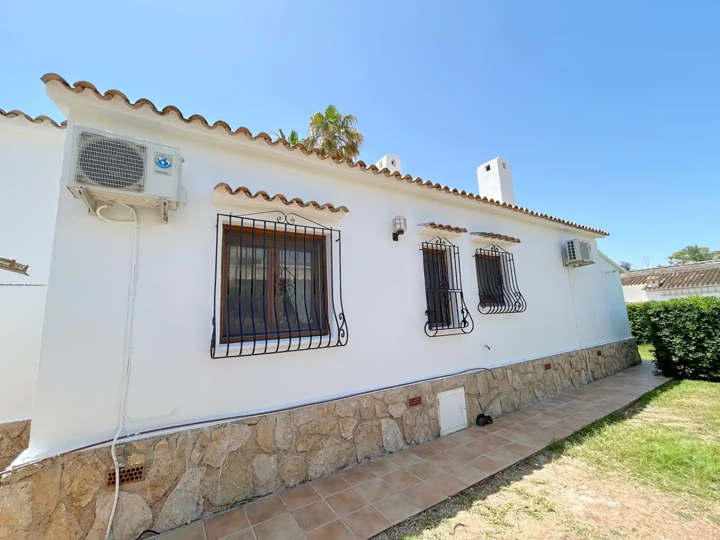 Exterior view of Houses for sale in Els Poblets  with Air Conditioner, Heating and Terrace