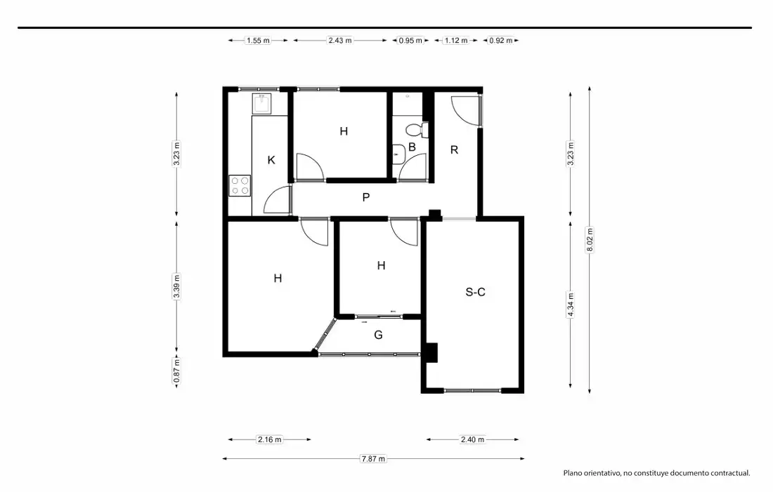 Piso en venta en Zaragoza con Calefacción, Horno y Balcón