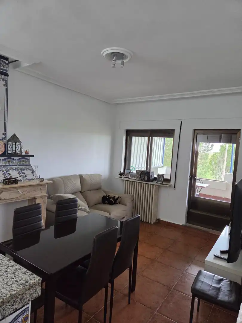 Sala d'estar de Casa o xalet en venda en Castellanos de Villiquera amb Calefacció
