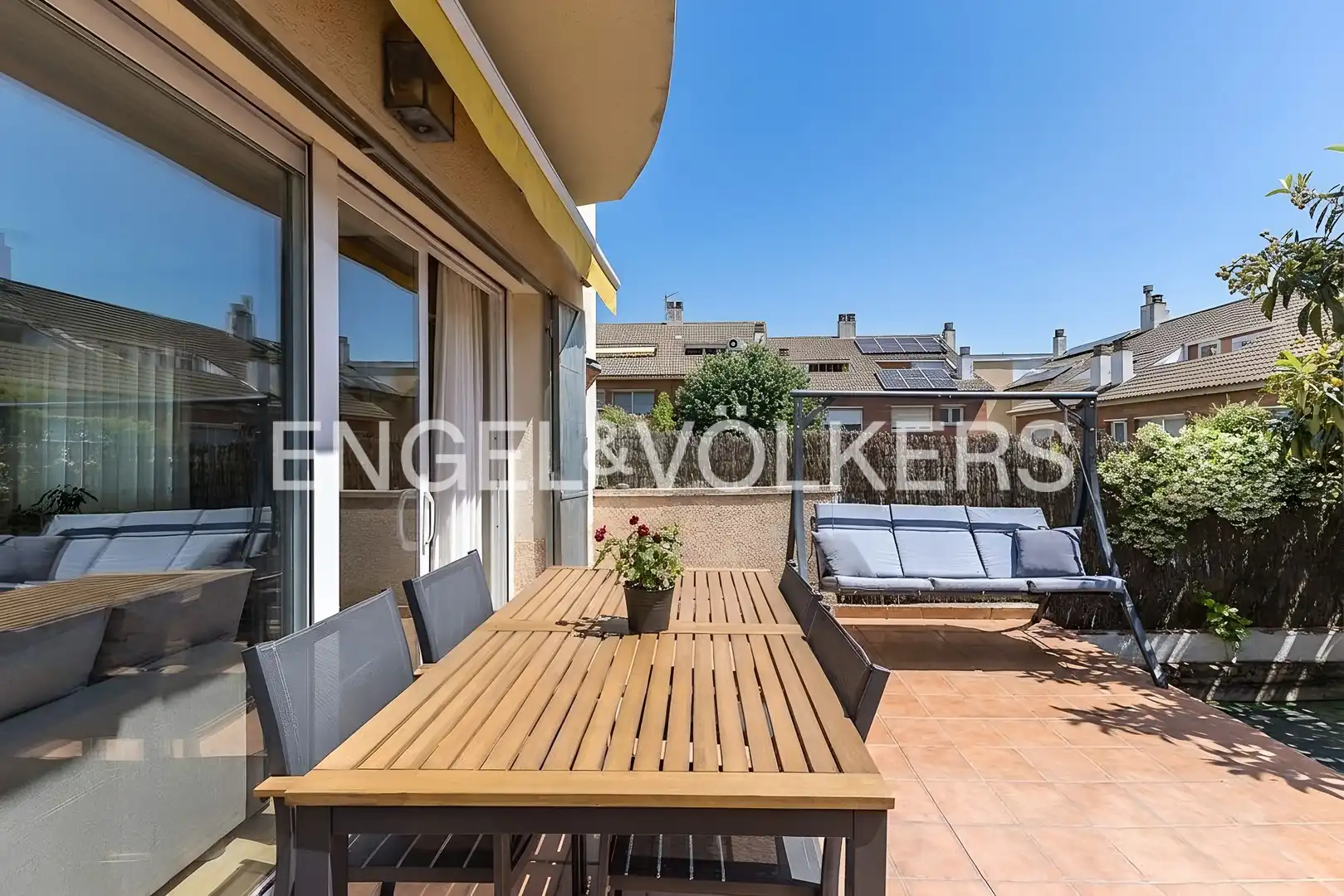 Terrace of Houses for sale in Sant Cugat del Vallès  with Air Conditioner, Heating and Private garden