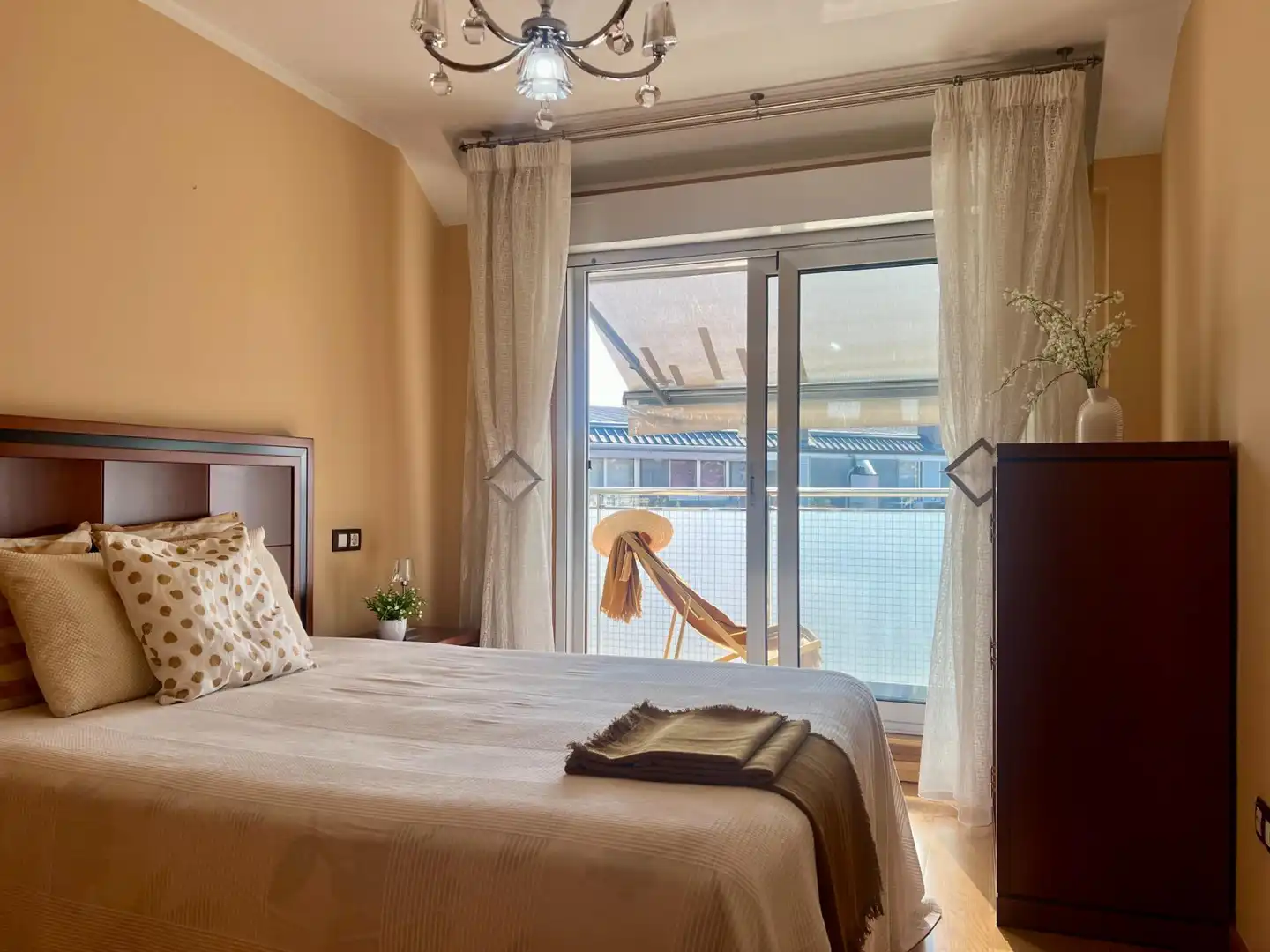 Bedroom of Flat for sale in Cambre   with Heating, Terrace and Storage room