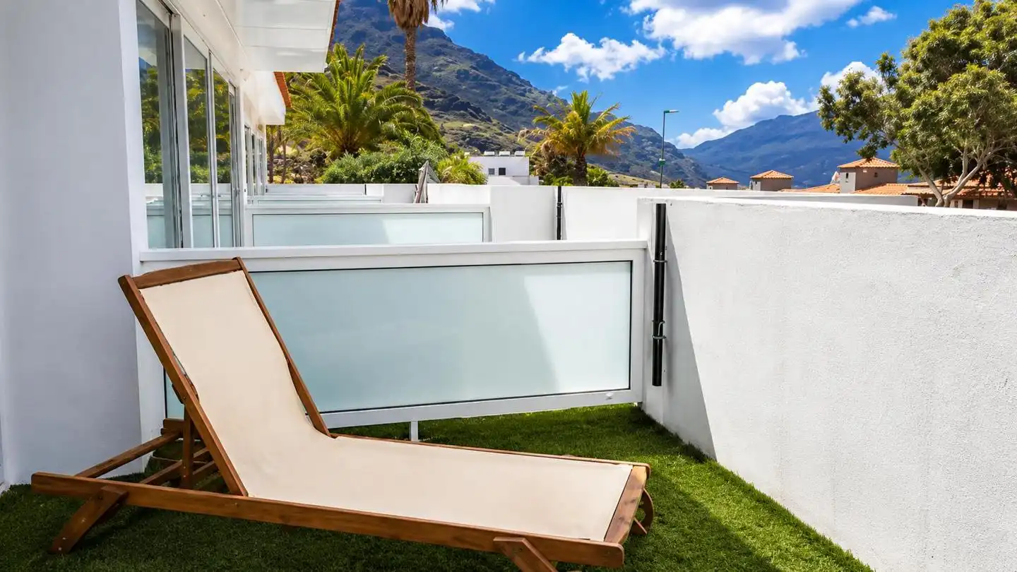 Terrasse von Maisonette zur Miete in Mogán mit Terrasse, Möbliert und Balkon
