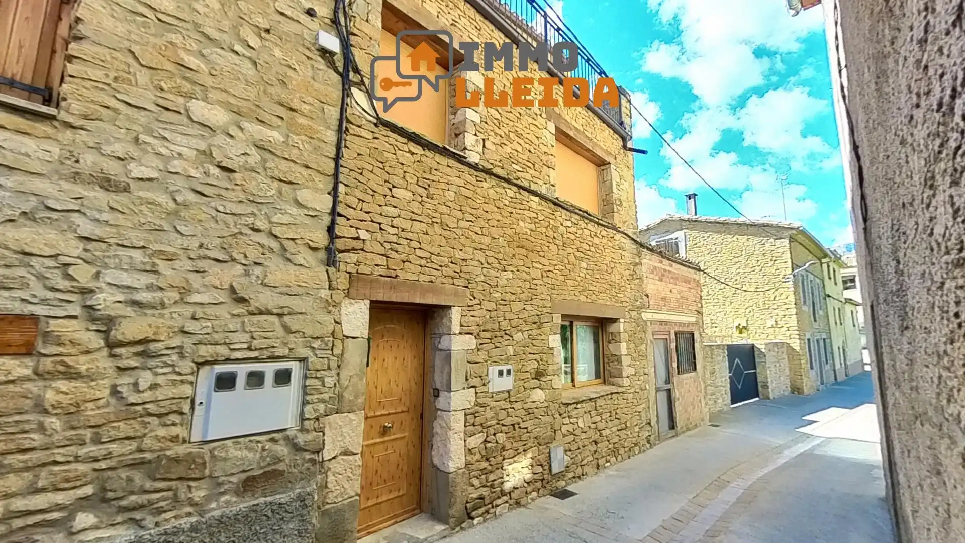Vista exterior de Casa adosada en venta en Àger con Calefacción, Terraza y Trastero