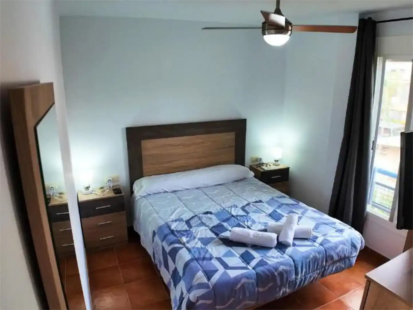 Bedroom of Flat for sale in Vera  with Air Conditioner and Swimming Pool