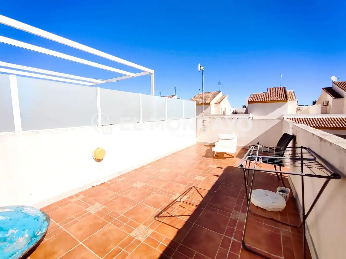 Terrassa de Casa adosada en venda en Orihuela amb Aire condicionat, Calefacció i Jardí privat