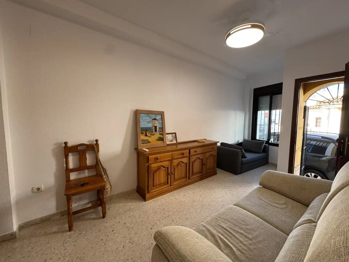 Sala d'estar de Pis de lloguer en Chipiona