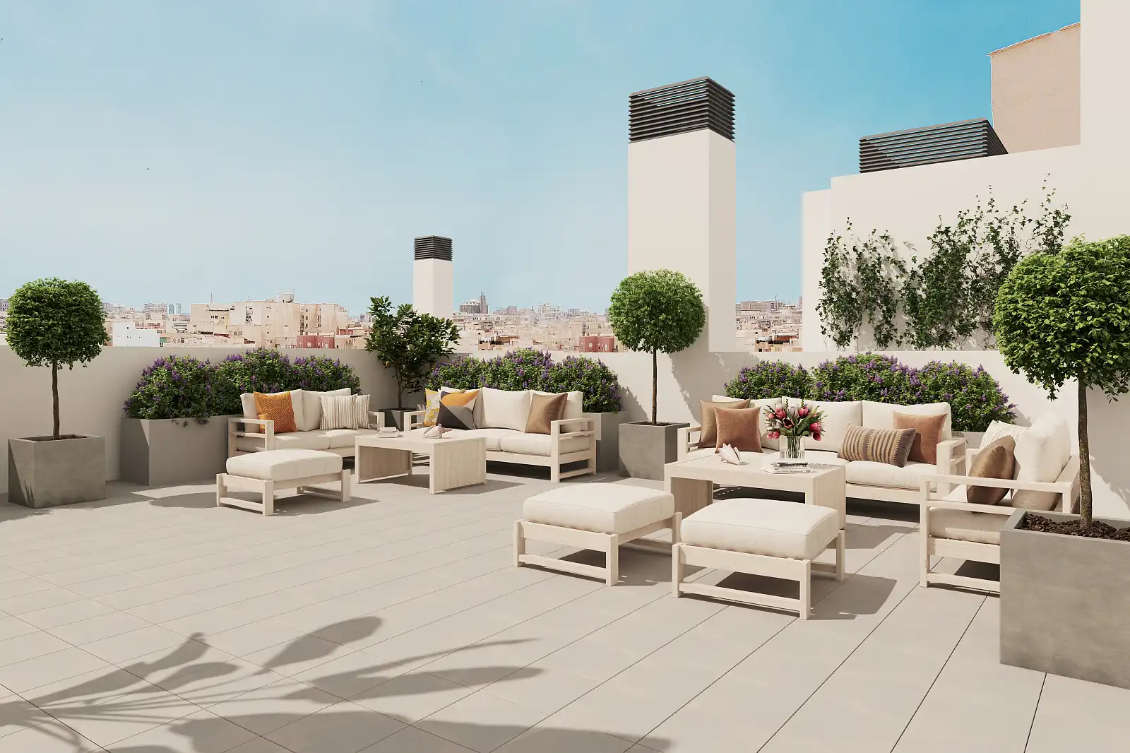 Appartement compact avec terrasse à vendre à Bailén - Miraflores, imagen 3