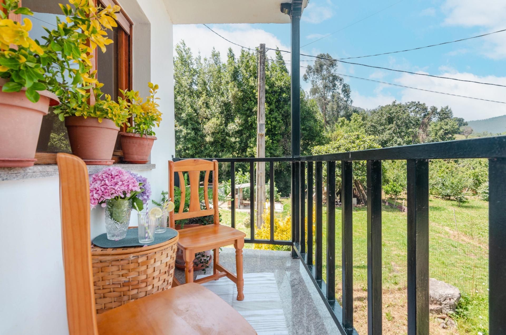 Balcony of House or chalet for sale in Villaviciosa  with Private garden, Terrace and Storage room