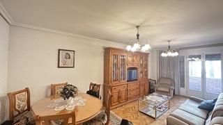 Living room of Apartment for sale in Segovia Capital  with Heating, Parquet flooring and Terrace