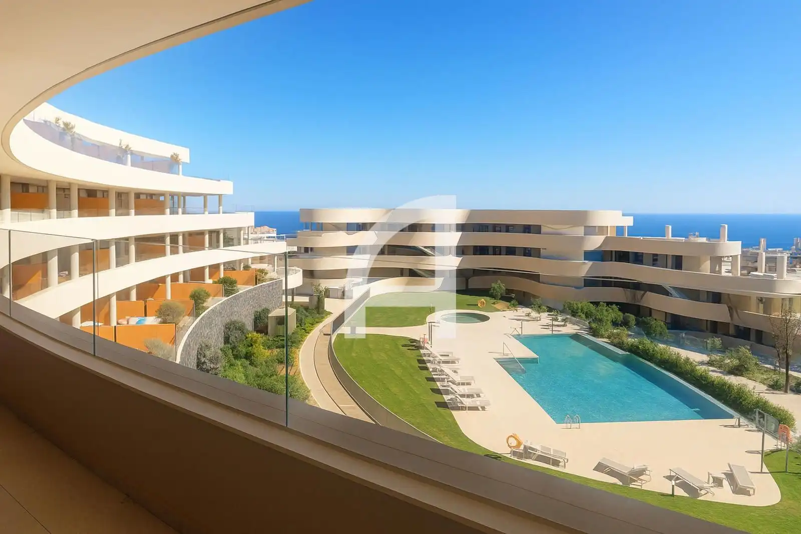 Terrace of Flat for sale in Fuengirola  with Air Conditioner, Heating and Parquet flooring