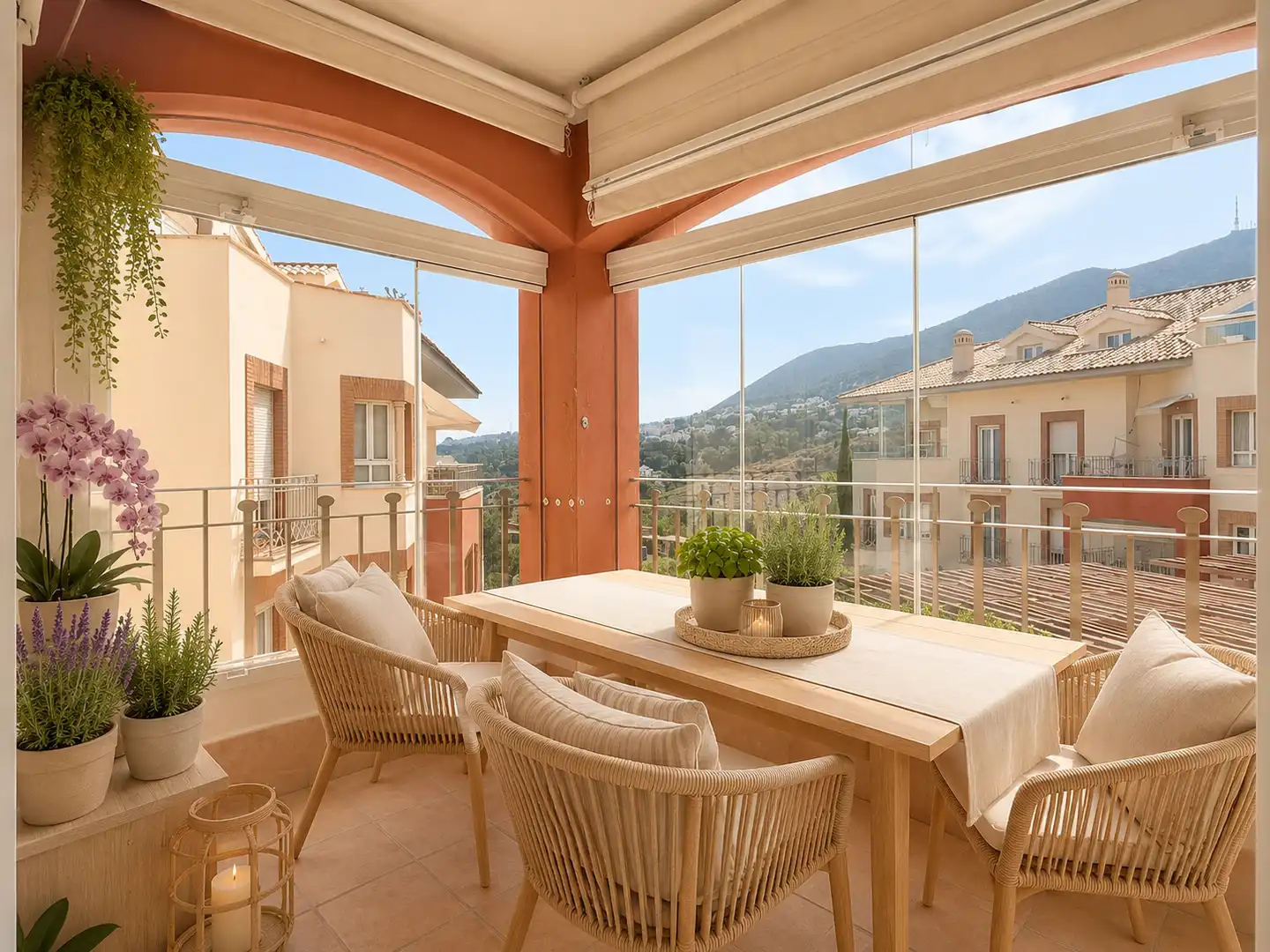 Terrassa de Apartament en venda en Benalmádena amb Aire condicionat, Calefacció i Terrassa