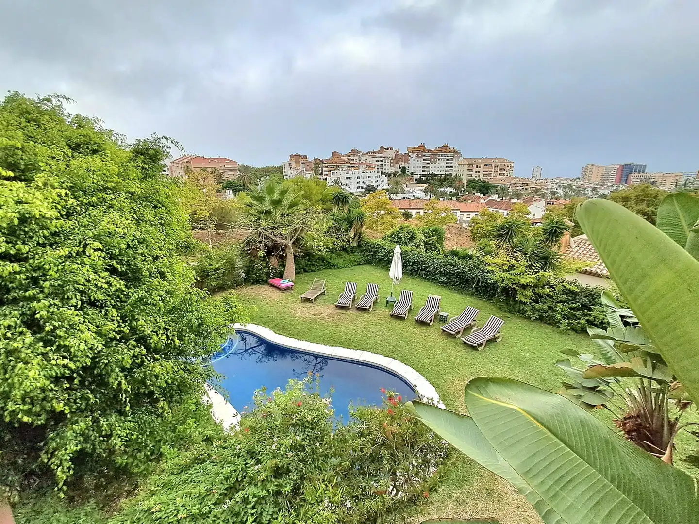 Garden of Houses for sale in Benalmádena  with Air Conditioner, Private garden and Terrace