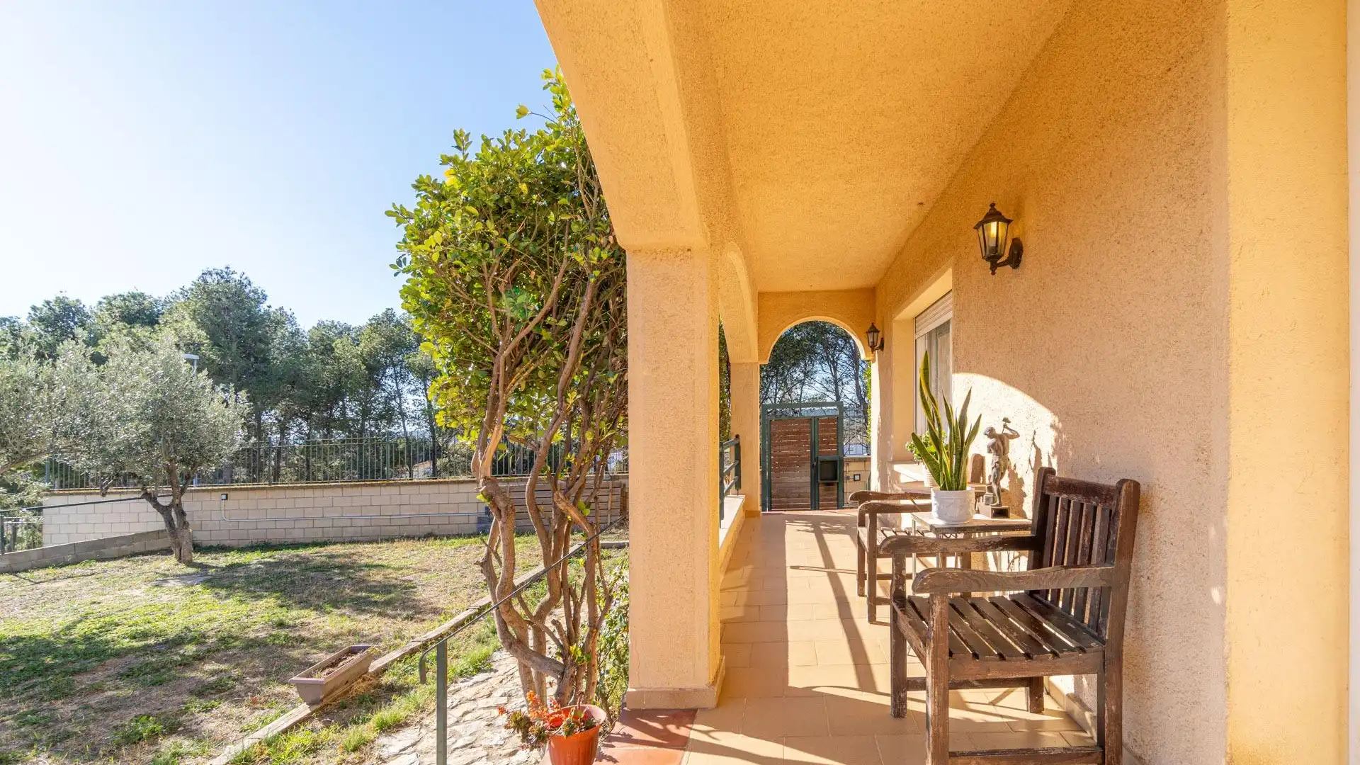 Jardín de Casa o chalet en venta en Garriguella con Jardín privado, Terraza y Balcón