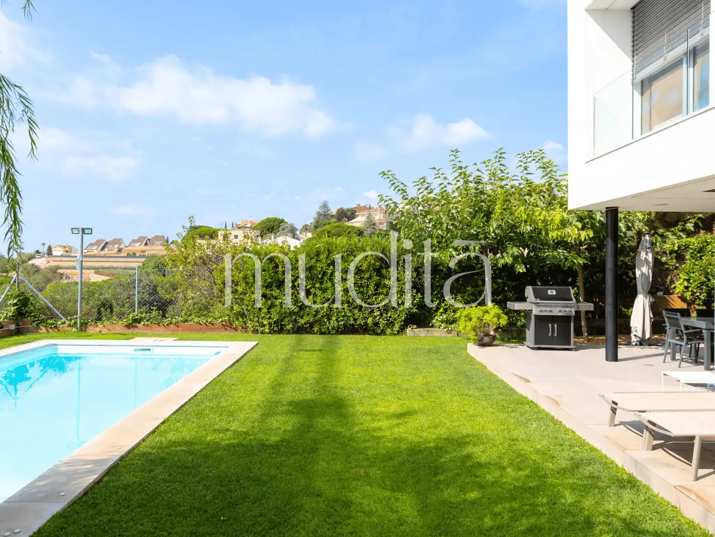 Jardí de Casa o xalet en venda en Teià amb Calefacció, Jardí privat i Terrassa