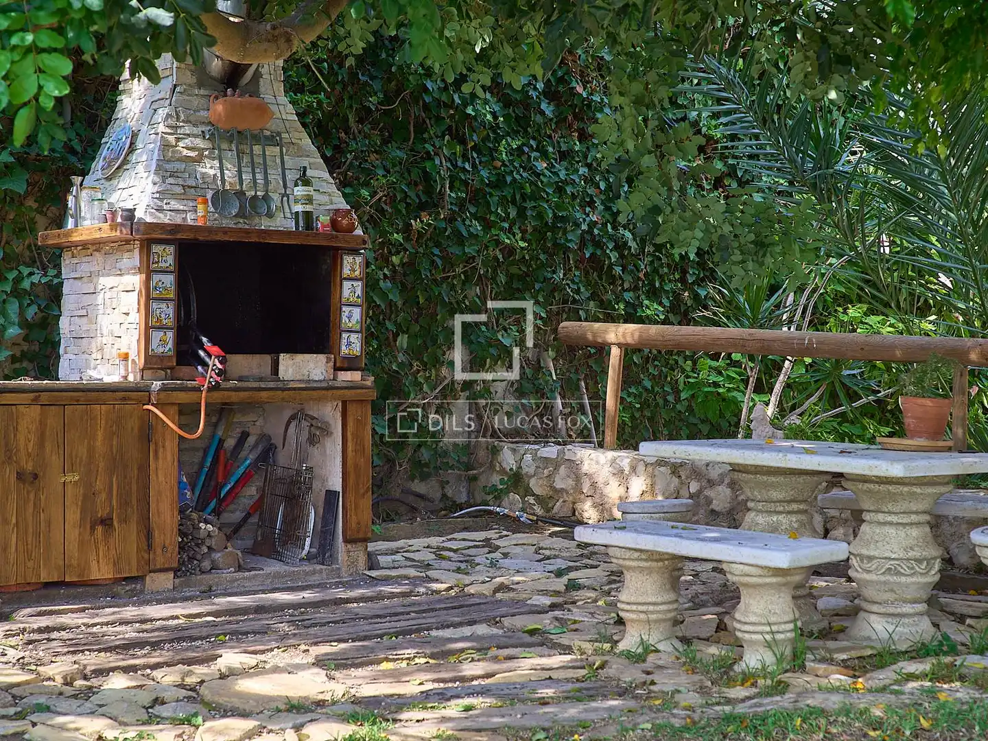 Garden of Houses for sale in Cullera  with Air Conditioner, Heating and Private garden