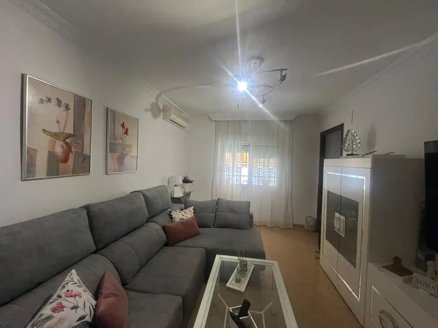 Sala de estar de Piso en venta en Huelva con Aire acondicionado y Calefacción