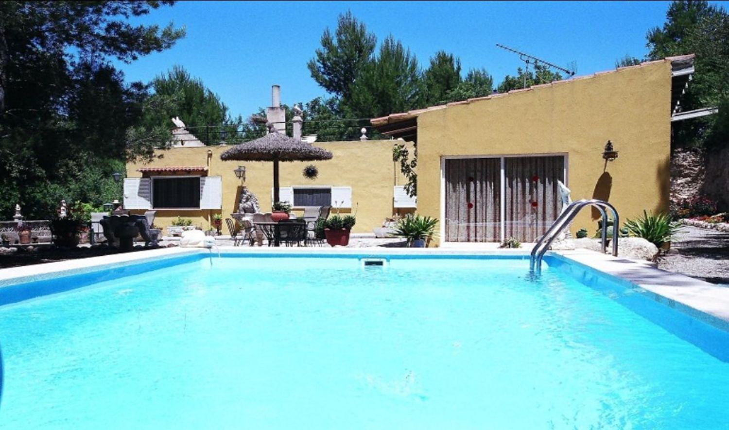 Swimming pool of House or chalet for sale in Campanet  with Private garden, Terrace and Storage room