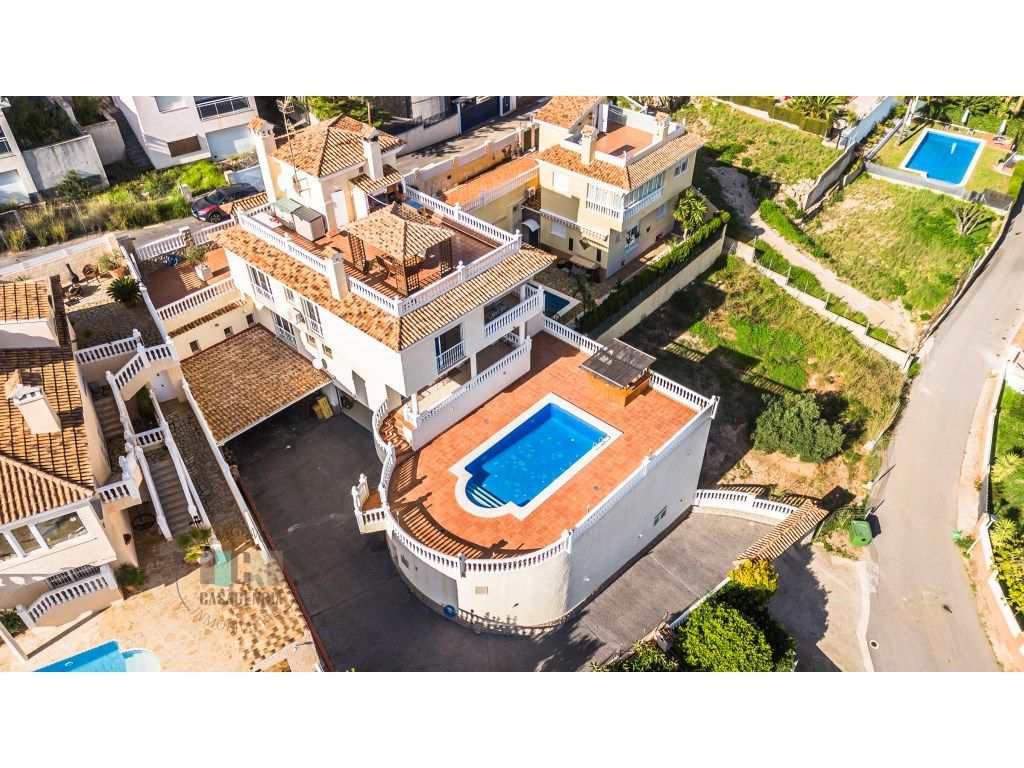 Vista exterior de Casa o chalet en venta en Oropesa del Mar / Orpesa con Calefacción, Terraza y Piscina