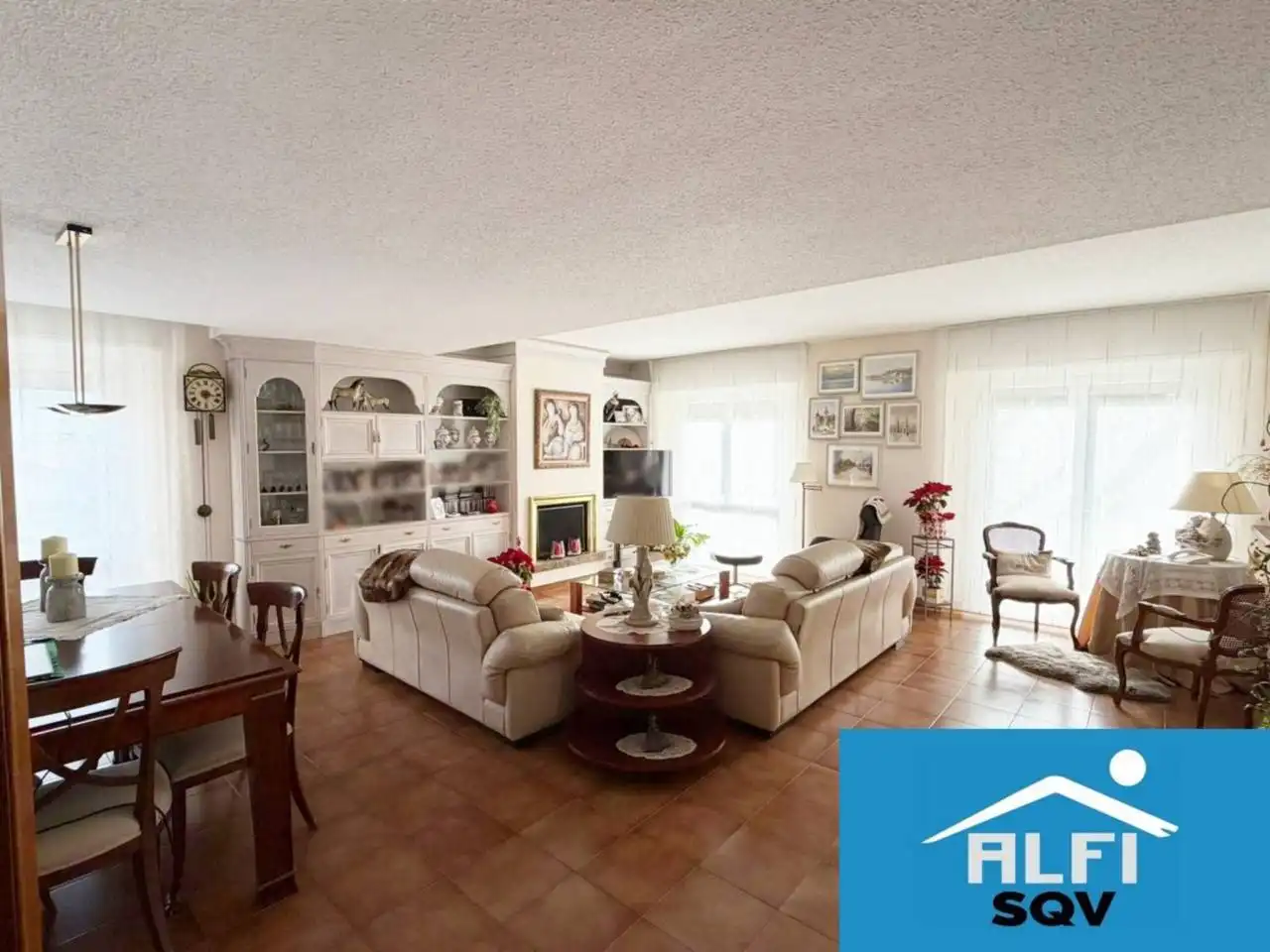 Living room of Houses for sale in Sant Quirze del Vallès  with Air Conditioner, Heating and Private garden